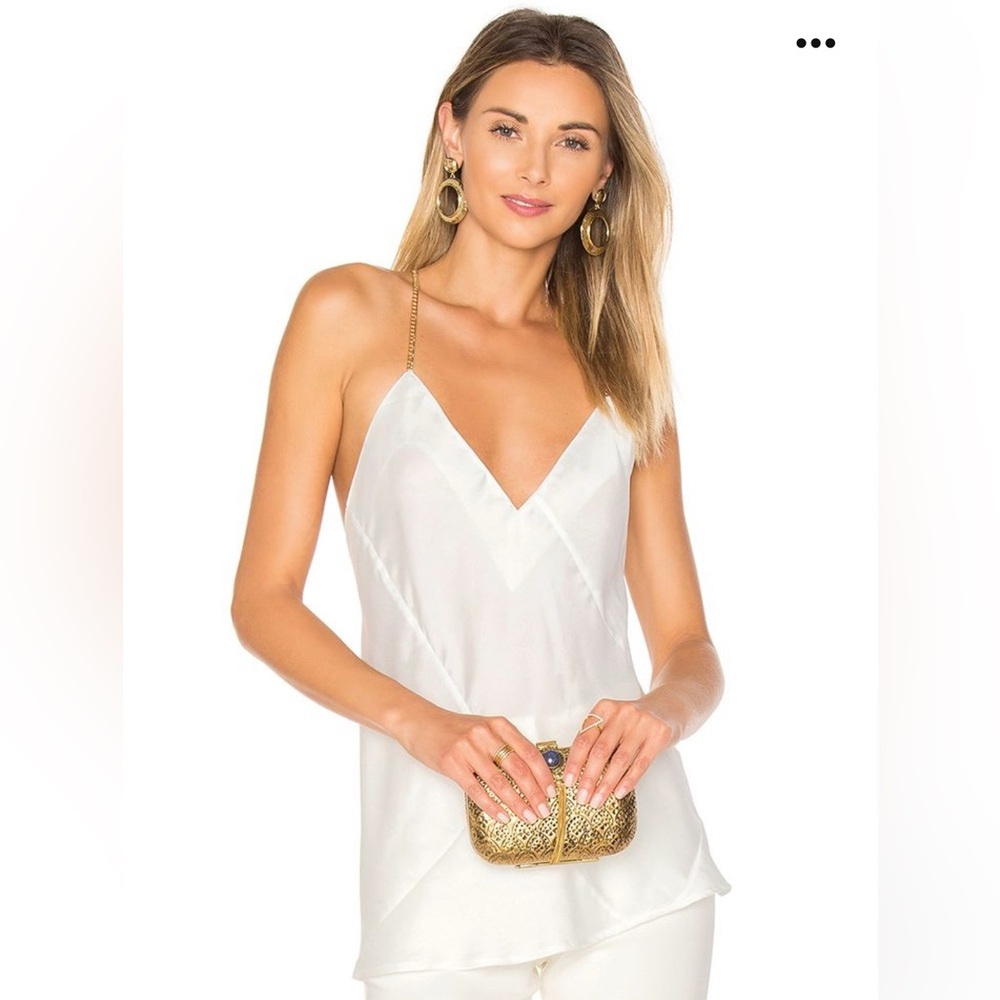 Revolve Airlie Silana Cami in White - Size Medium